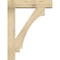 Ekena Millwork Imperial Block Rough Sawn Bracket w/ Offset Brace, Douglas Fir, 8"W x 36"D x 48"H BKT0806X36X48IMP05RDF - alternate 2